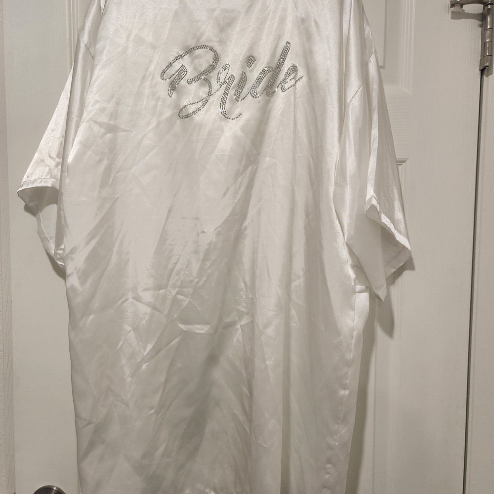 White Bride Robe